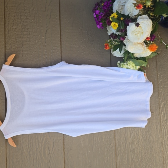 Torrid White Triblend Wide Neck Rib Trim Tank 2x NEW - Picture 9 of 9